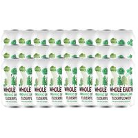 Whole Earth Organic Sparkling Elderflower x 24
